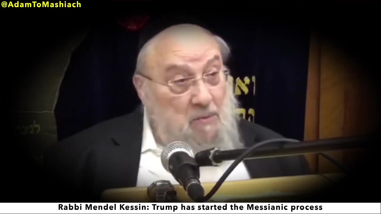 Trump has started the Messianic process – Rabbi Mendel Kessin