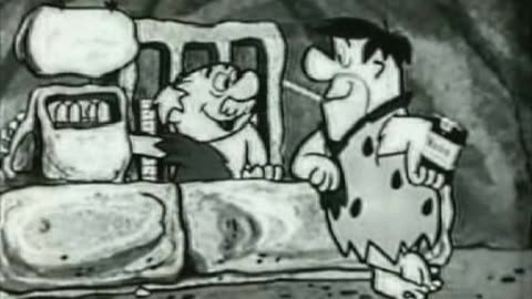 Commercial - Winston Cigarettes w Fred Flintstone 1962 (A different one)