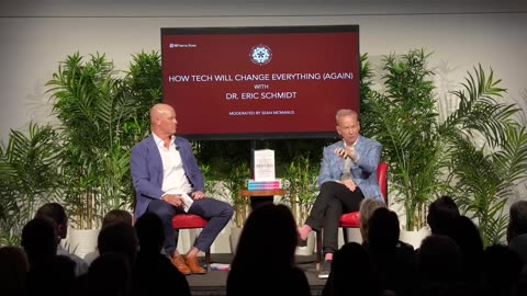 Connectivity Changes Warfare - Eric Schmidt on AI #communication #russia #starlink
