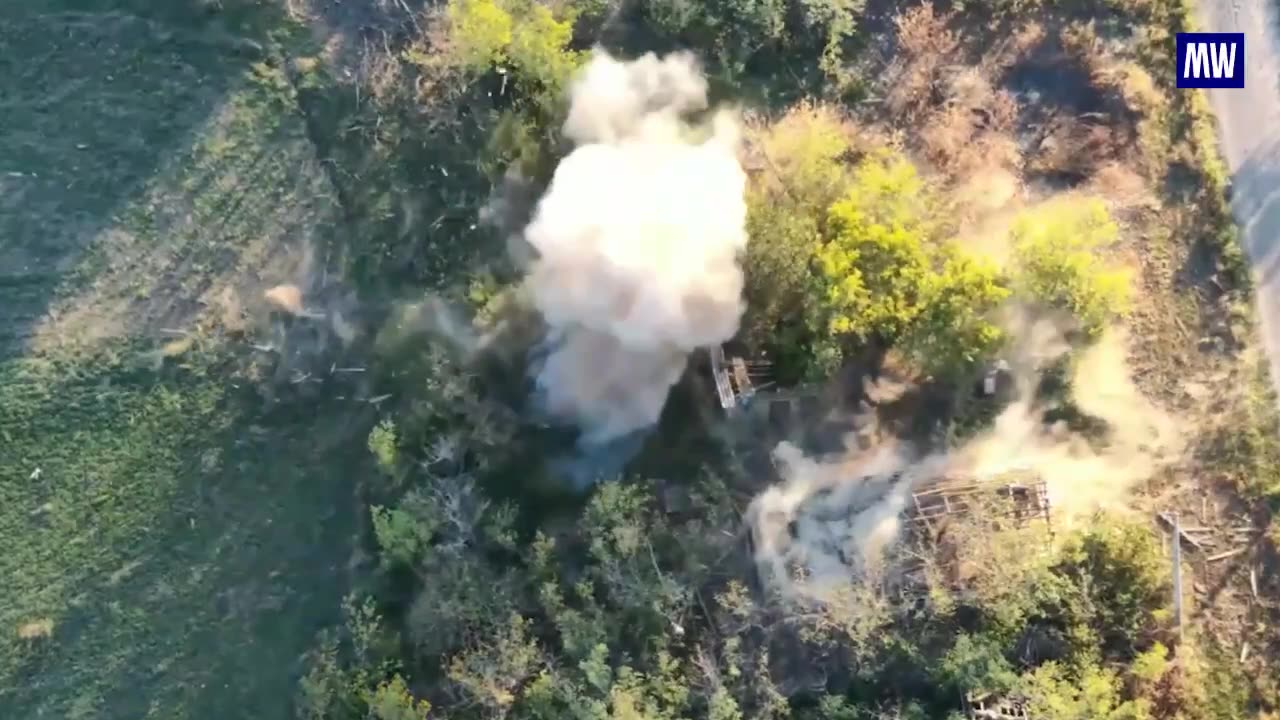 Effective Strikes by UAVs on Ukrainian Forces in the Donbass