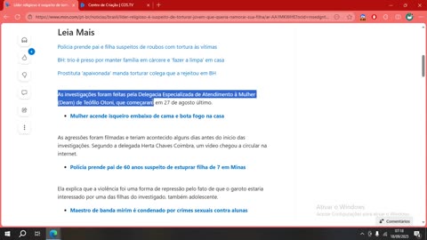 Líder religioso é suspeito de torturar jovem que queria namorar sua filha