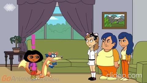 Swiper Escapes From Greece / Grounded BIG TIME *REVERSED UP VERSION*