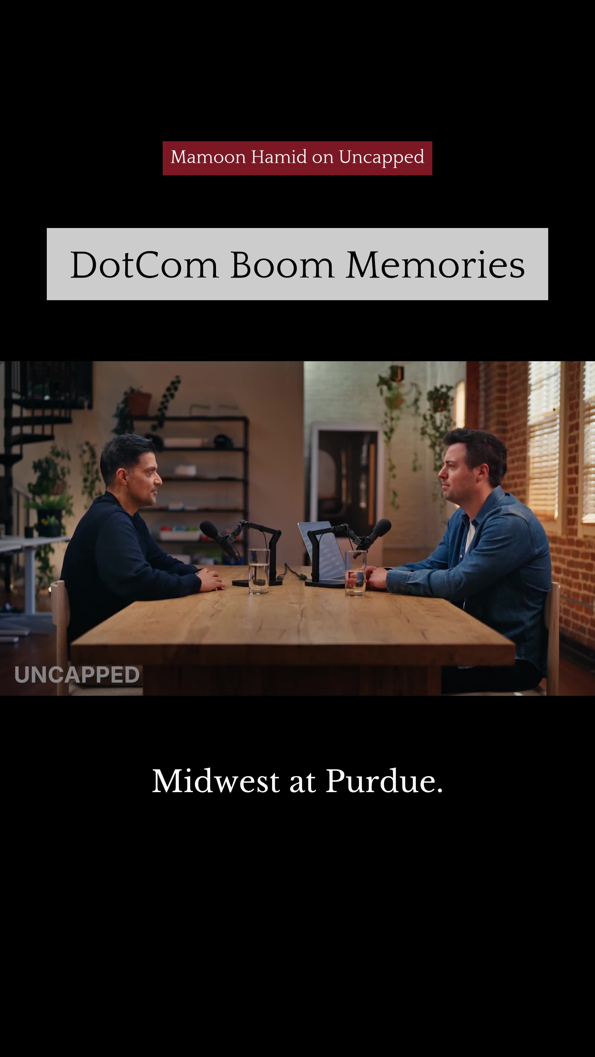 From Midwest to Tech Hype - Mamoon Hamid on Uncapped #siliconvalley #dotcom #internet