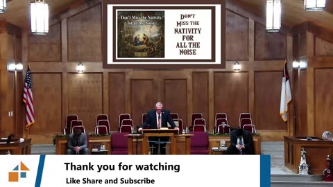 Pastor Robb Foreman // Don't Miss the Nativity for all the Noise!