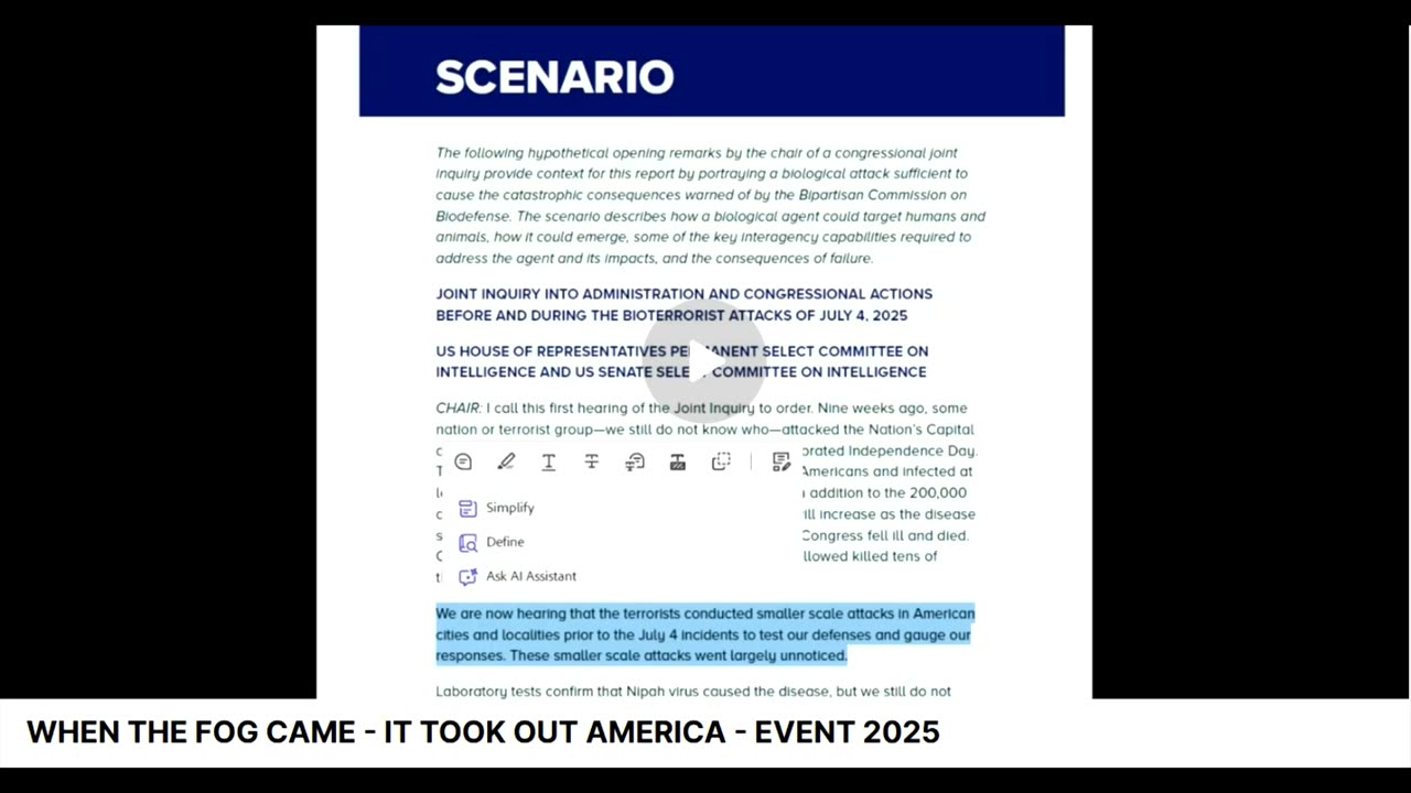 ORDO ARCANUM | ORDO AB CHAO | 4TH JULY 2025 SCENARIO REMINDER