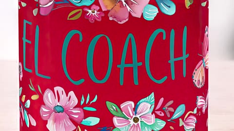 This glass made me feel unstoppable… every coach needs one! #giftideas #coachlife