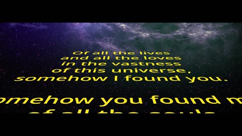 "A Galaxy of Souls" by Brian Rogers - Lyrics Video