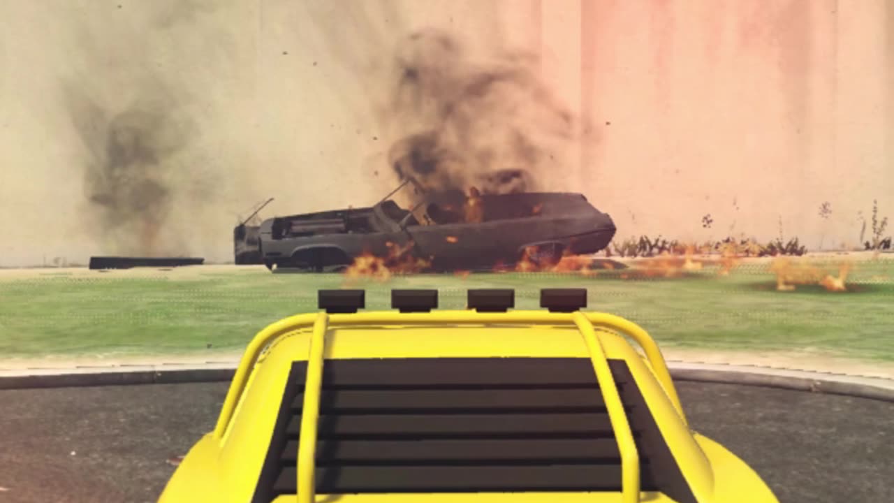 GTA V 235 Duke O'Death Crash💥 𝗙𝗼𝗹𝗹𝗼𝘄 For More╰┈➤🔗
