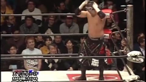 (2009.12.31) 108-Man Battle Royale (Rumble) - Big Japan Pro Wrestling/DDT Pro/Kaientai Dojo