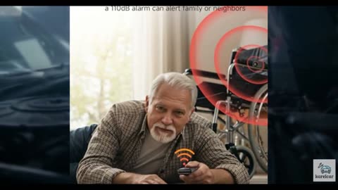 110dB Car Alarm System, Anti-Theft Vibration Alarm with 10 Levels Sensitivity Ad