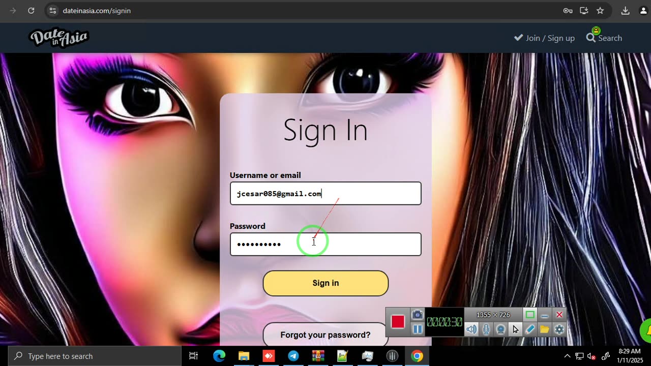 how to get dateinasia account for free