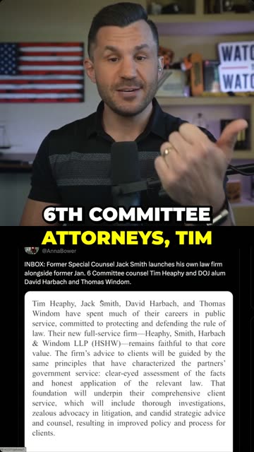 Jack Smith’s Law Firm Is Already CASHING IN