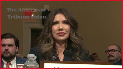 Dem Causes Crazy House Hearing Meltdown by Attacking Kristi Noem in Berserk Freakout