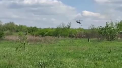 🚁🔥 Ukraine Russia War | Russian Soldier Observes Close-Range Ka-52 Helicopter Flight | RCF