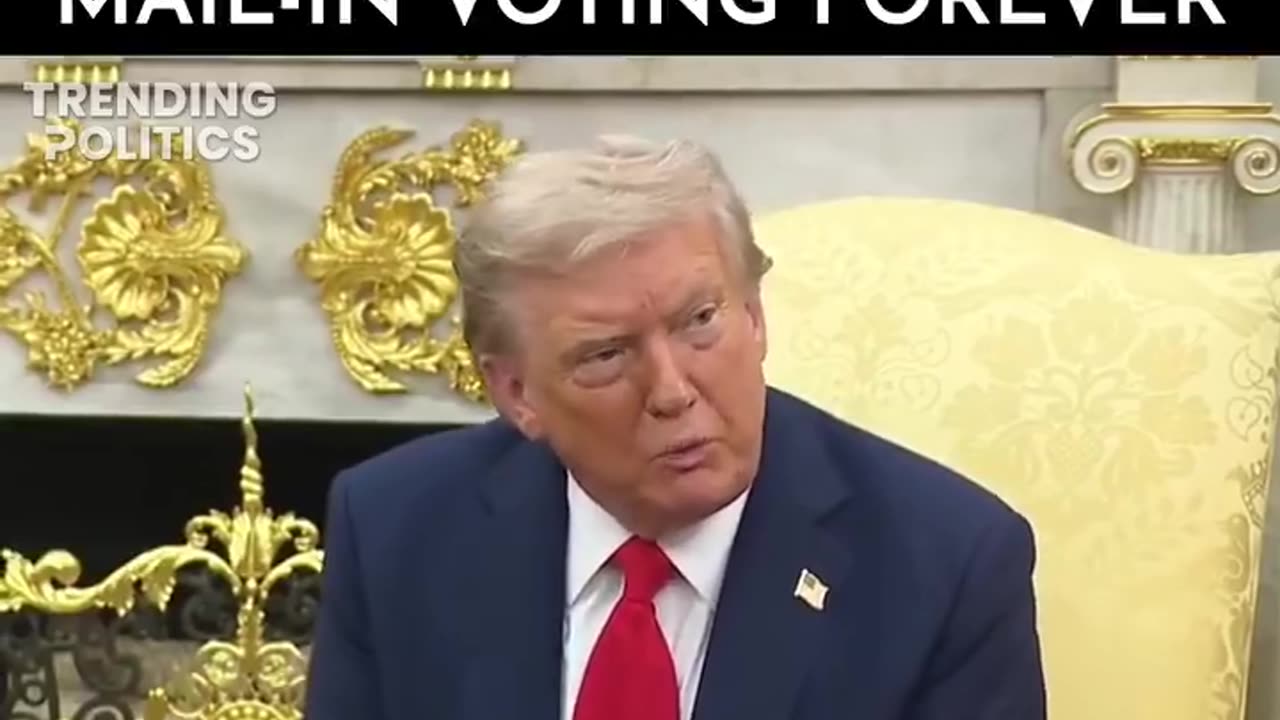 The EO is Being Written Right Now- "We're Going to Stop Mail-In Ballots Because it's Corrupt"