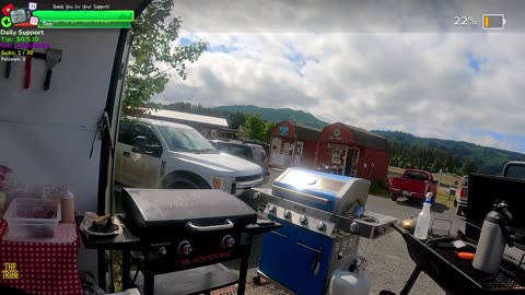 🟢New Equipment Food Trailer Isolated Alaska Village!Real !Homestead
