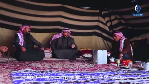 من البادية __ الغنم في البادية_ سيد الأرض وسر الحياة البدوية