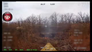 Epic destruction of the 2S1 Gvozdika by two drones 🔥