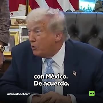 Trump: "No estoy feliz con México"