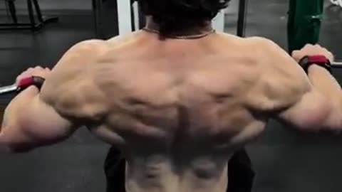 Training to build a back like Baki