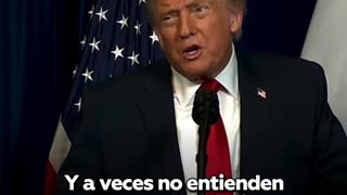 Trump: "Tenemos paz en Oriente Medio"