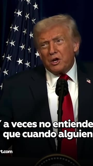 Trump: "Tenemos paz en Oriente Medio"