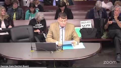 Clay Parikh: Georgia's using DVS 5.5 Alpha—modified for PENNSYLVANIA, NO voter-verified paper