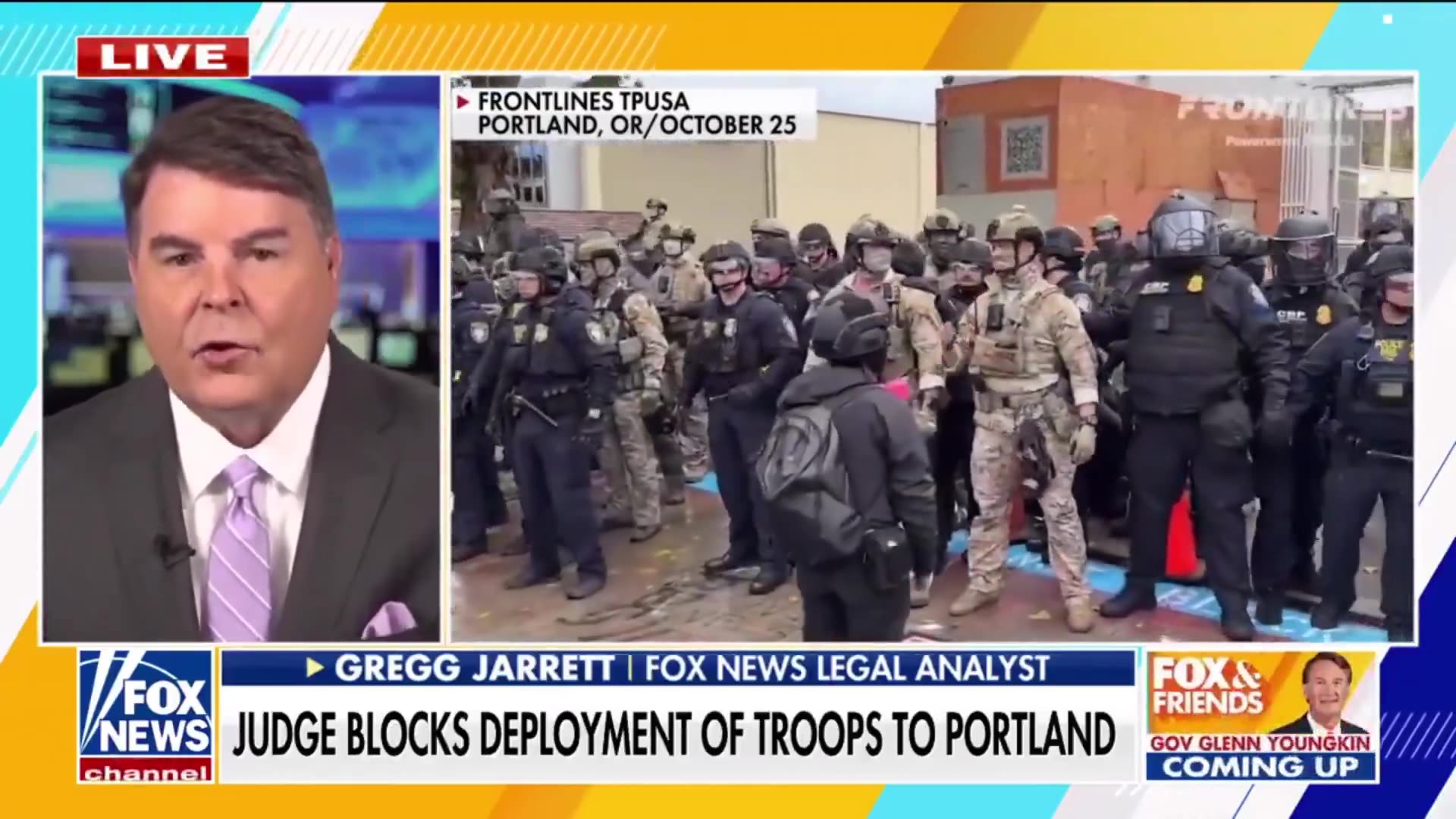 Federal district judge Karin Immergut placed an injunction on President Trumps