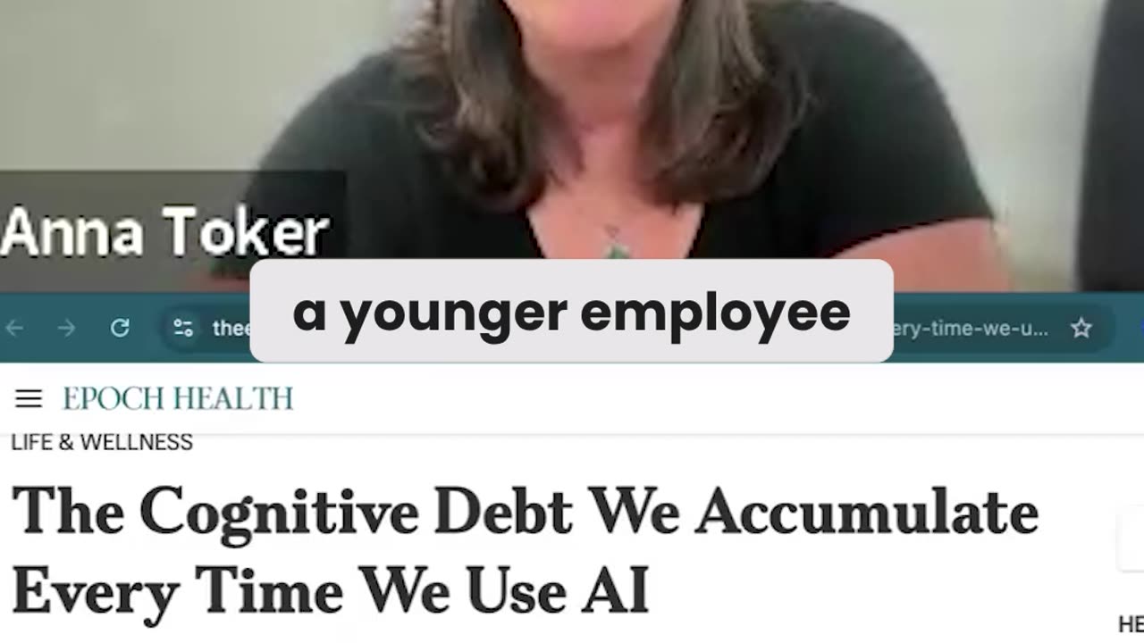 AI makes you dumber