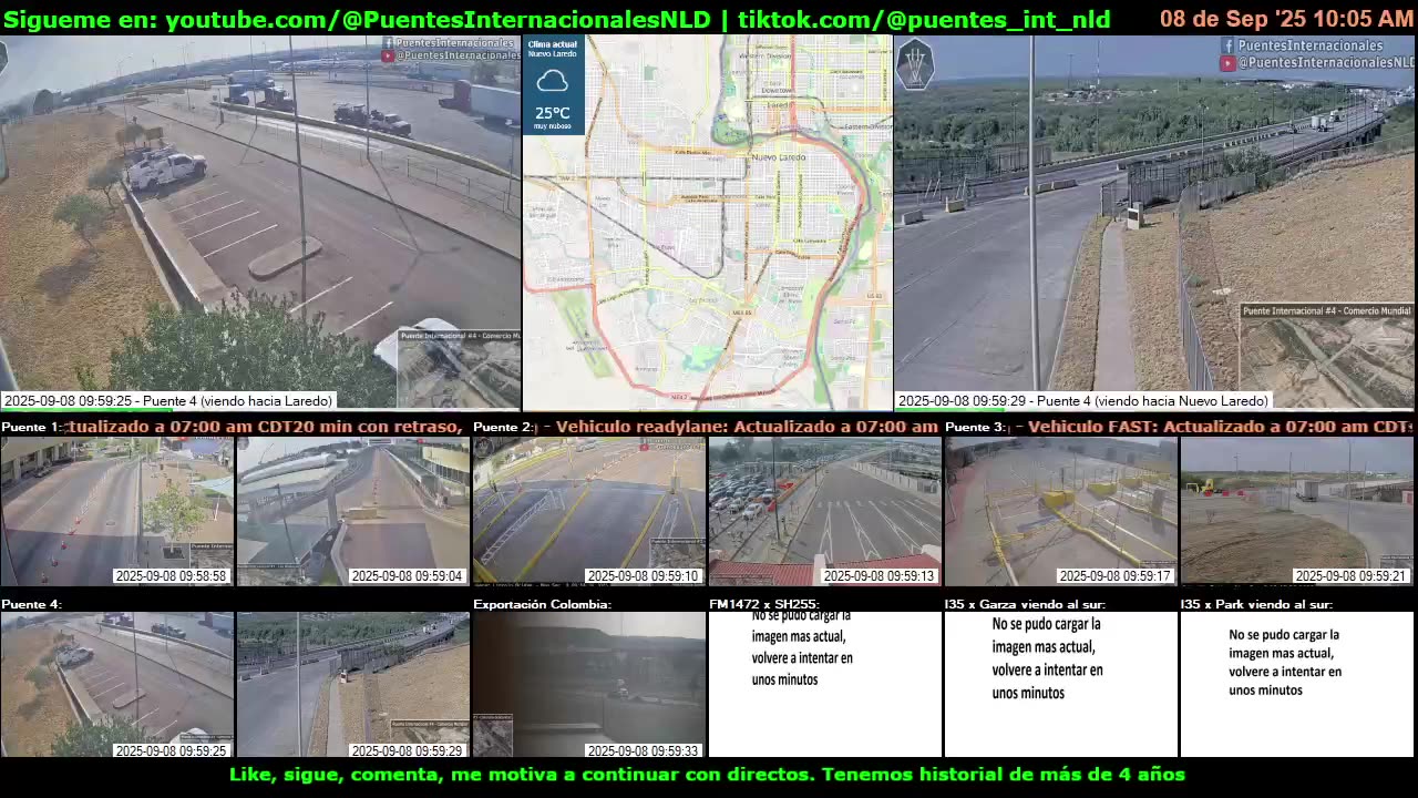 Puentes Internacionales NLD (Youtube / TikTok)