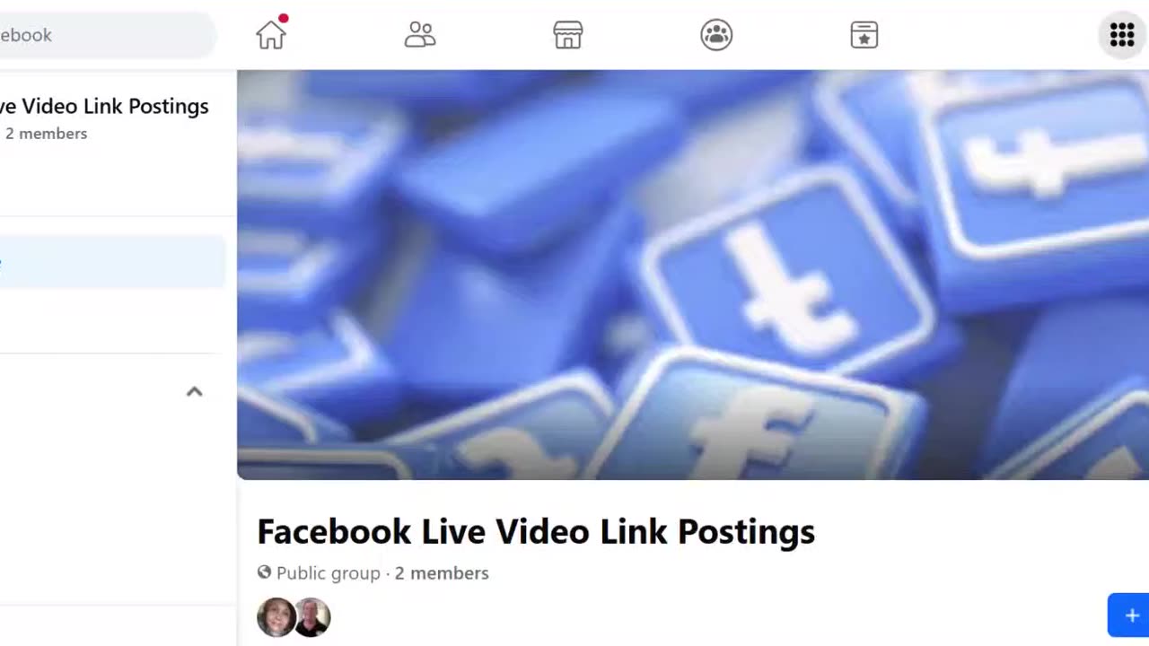 Facebook Live Video Link Postings