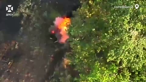 🔥🏍️ Motorcycles and Bukhankas burn well in the Kupyansk area due to devastating
