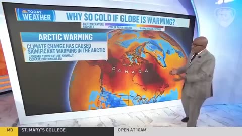 According to the MSM, "global warming" is the reason it's so cold. 🤡