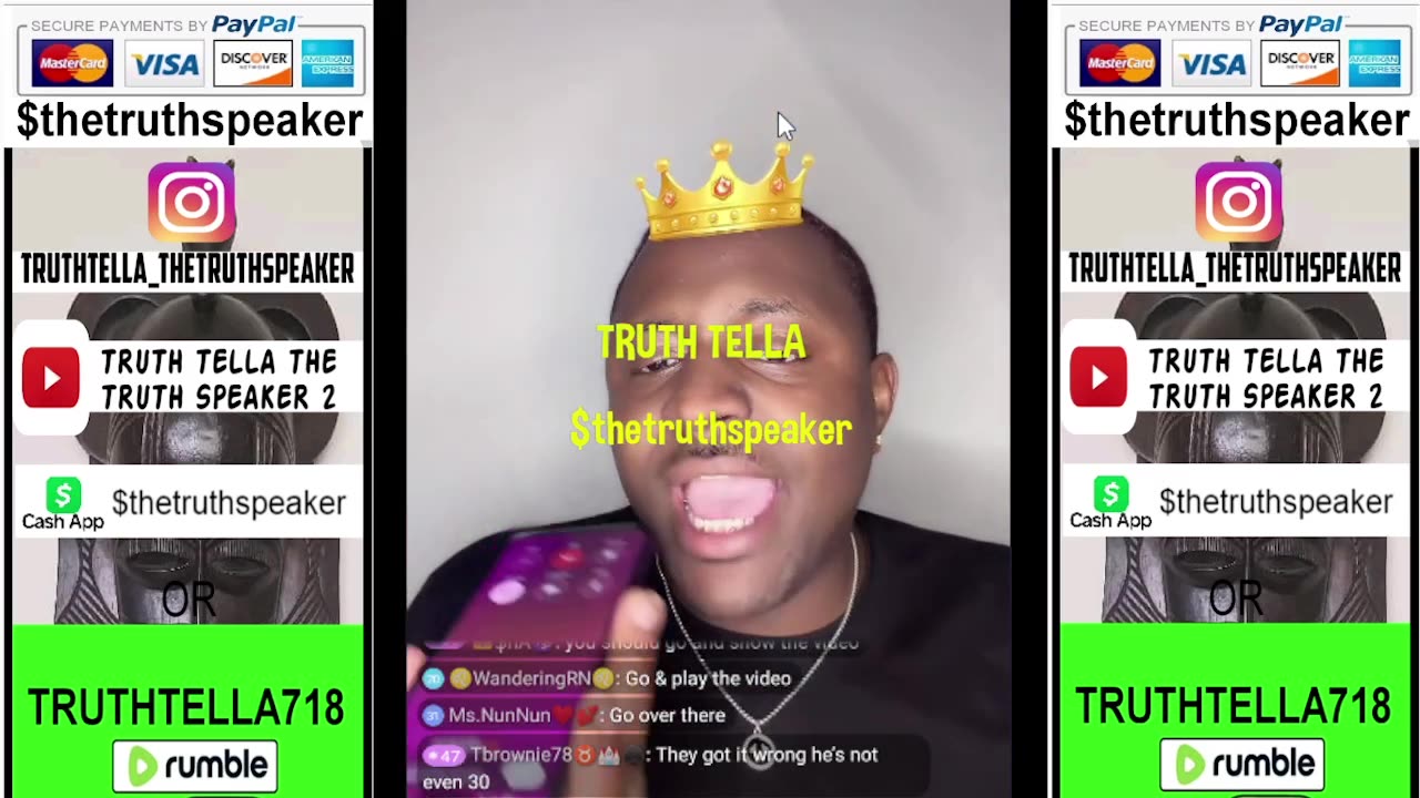 ACESOFAMOUS LIVE WHILE HIS TEA WAS BEING SPILLED
