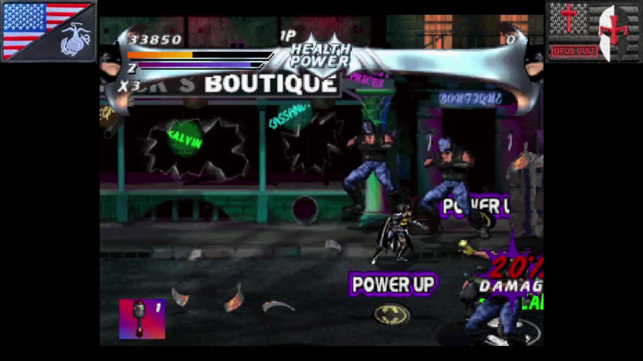 Batman Forever: The Arcade Game (Sega Saturn - 1996) [NA Version of "バットマン・フォーエバー：アーケード・ゲーム"]