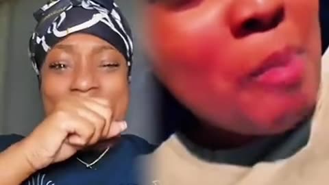 woman reacting to HOT GUYS on TikTok