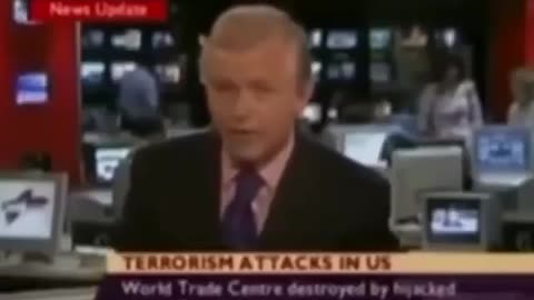 BBC reported the collapse of US World Trade Center Building 7