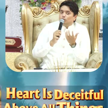 The Heart is Deceitful above all Things (Jeremiah 17:9) | #shortsermon ‪@AnkurNarulaMinistries‬