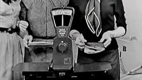 Commercial - Westinghouse Vacuum Cleaners Live Demonstration 1957