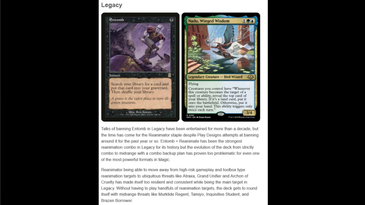 BAN HAMMER comes for all the formats (Almost)