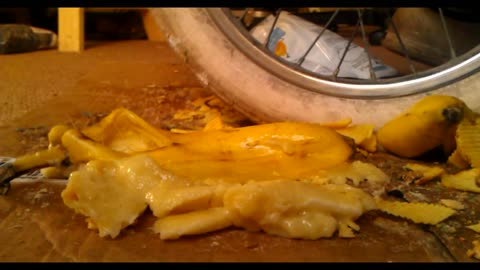 Crushing Bananas with Bike