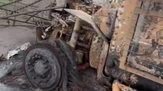 🔥🇺🇦 Ukraine Russia War | Ukrainian POV Shows Destroyed Husky TSV on Front | RCF