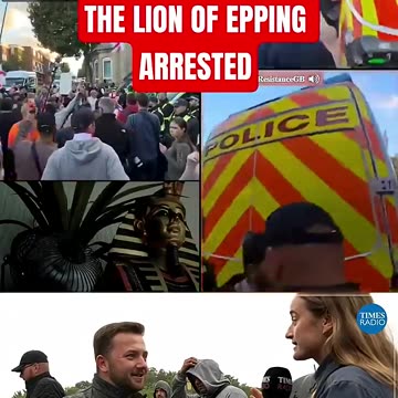 The Lion of Epping ARRESTED! State persecution for starting the #protest in #Epping #uk - No Chance