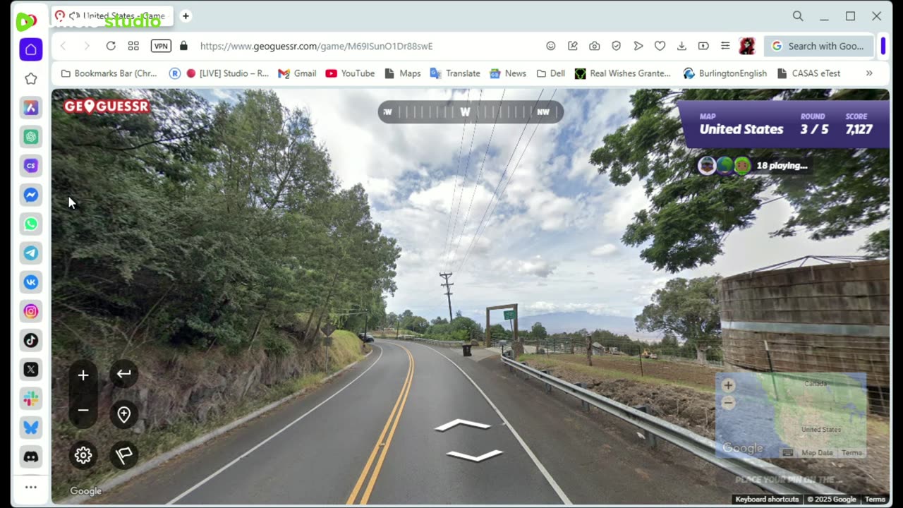 Going back to where I left off with virtual travel