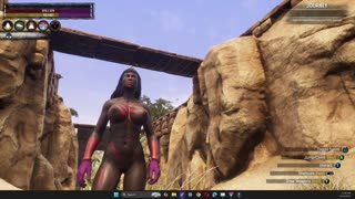 Conan Exiles black ice walls busty Boobs Breast Expansion huge tits