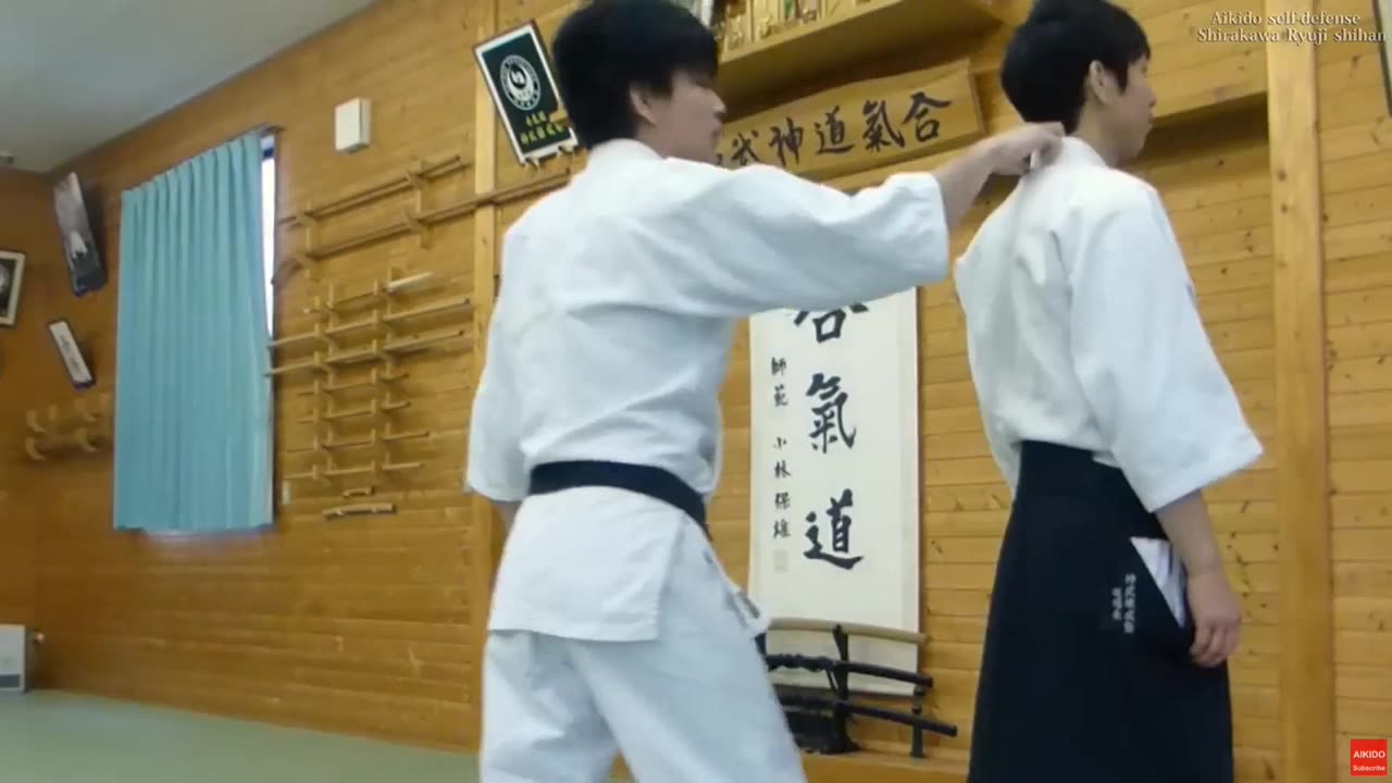 Aikido self-defense techniques