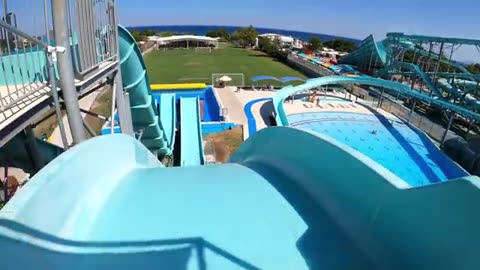 Slip & Fly Water Slide at Dolusu Park