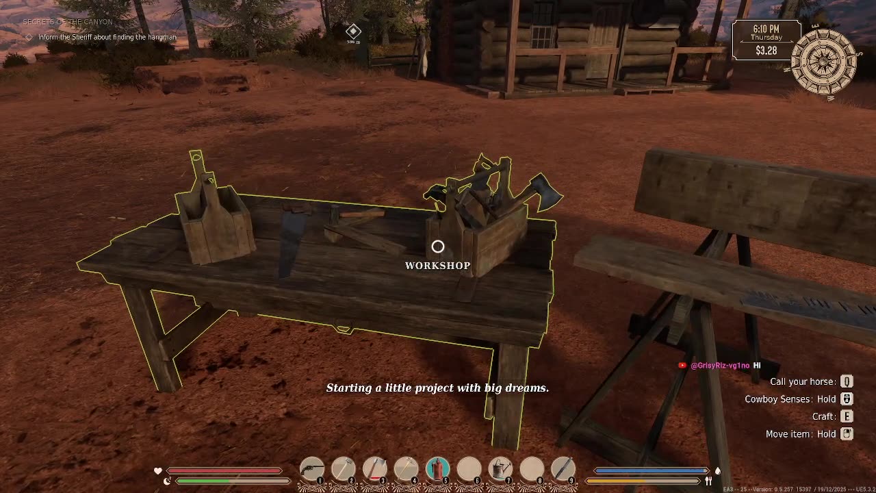 cowboy life sim-chilling on the farm then the darn bandits attacked