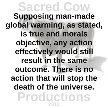 Man-made Global Warming Significance None
