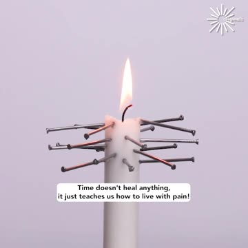 Time's way of healing through pain.hd